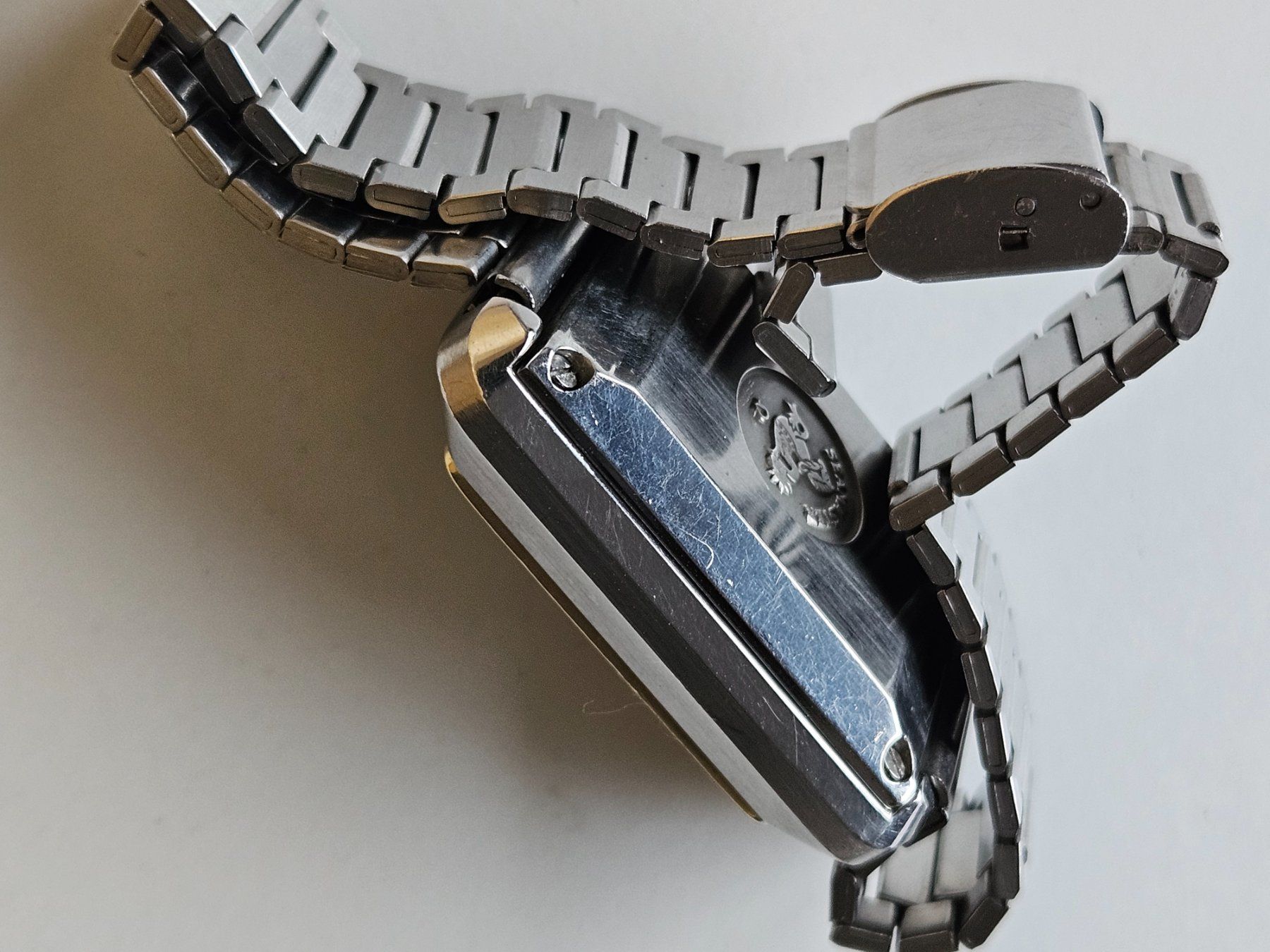 Omega Orologi: Omega Seamaster Mariner Goldkappe Quartz mit Box – Usato da Berikon venduto da mmm21 7