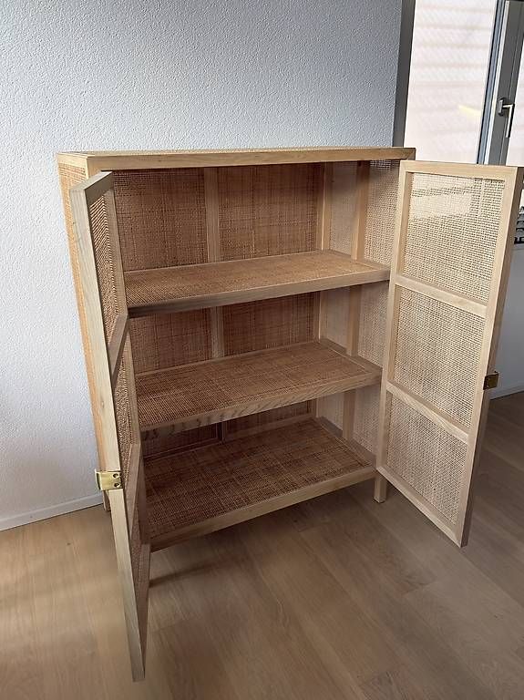 IKEA STOCKHOLM 2017 Schrank/ Highboard aus Rattan (Gebraucht) in Rafz für CHF 300 – nur Abholung auf Ricardo kaufen
