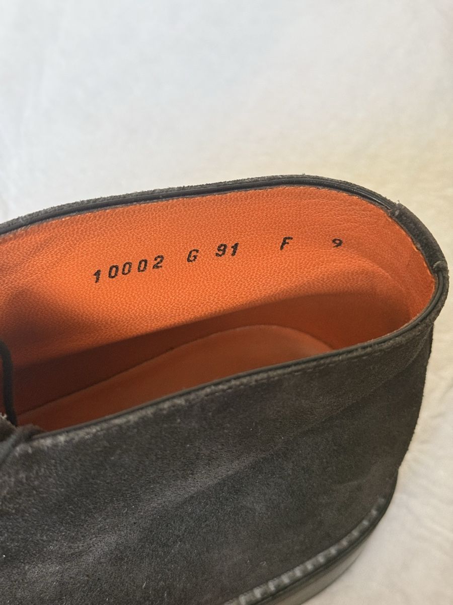 Santoni Herrenschuhe: Bottines Santoni Daim Gris Taille 9 Bon Etat – Gebraucht aus Neuchâtel von elo_t7z9 3