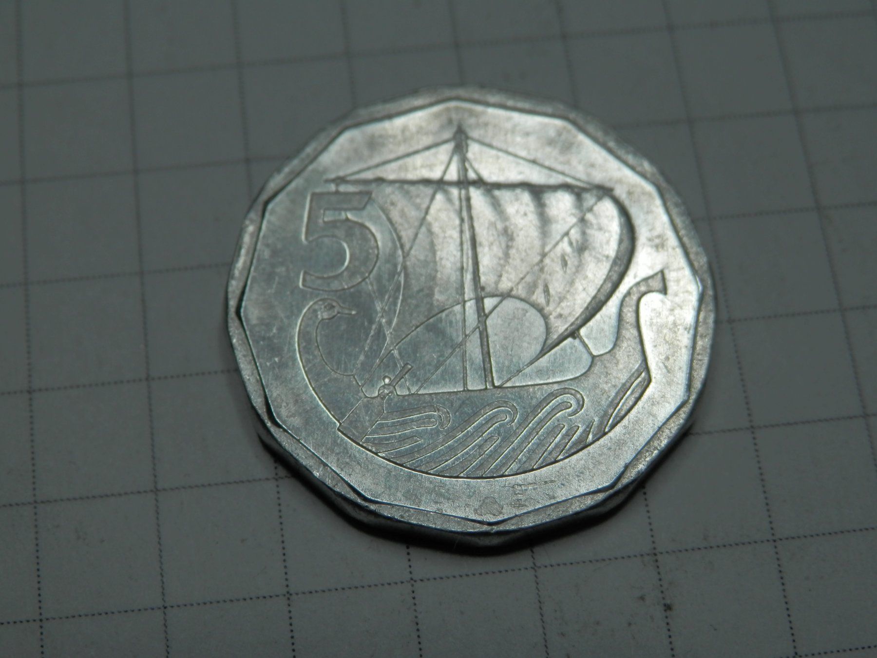 Tutti le monete: Zypern 5 Mils, 1981 neuwertig – Usato da Weiach venduto da weiach81
