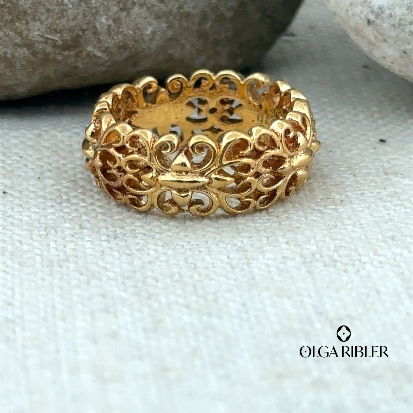 Olga Ribler Anelli: Filigraner Sterling Silber Ring 925 Grösse 52 – Nuovo (secondo la descrizione) da Luzern venduto da Schmuckoutlet 4