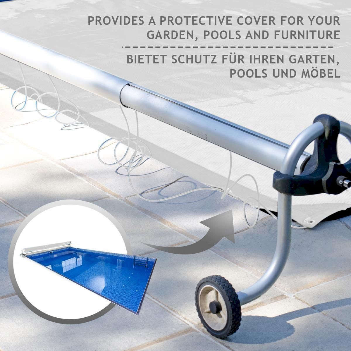 Altro: Abdeckplane 5x8m wasserdicht PVC weiß – Nuovo e nell'imballaggio originale da Bottighofen venduto da zaap 6