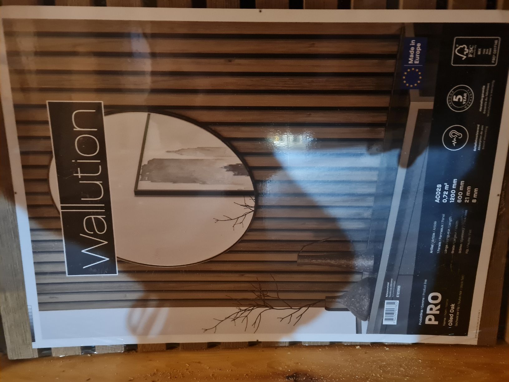 Altri accessori: Wallution Akustikpaneele Eiche geölt, orginalverpackt – Nuovo e nell'imballaggio originale da Staefa venduto da Olivero01