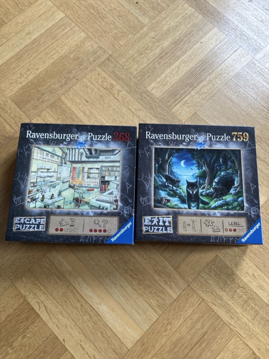 Puzzle: Ravensburger Escape & Exit Puzzle Set – Usato da Aathal-Seegräben venduto da Butterflynati