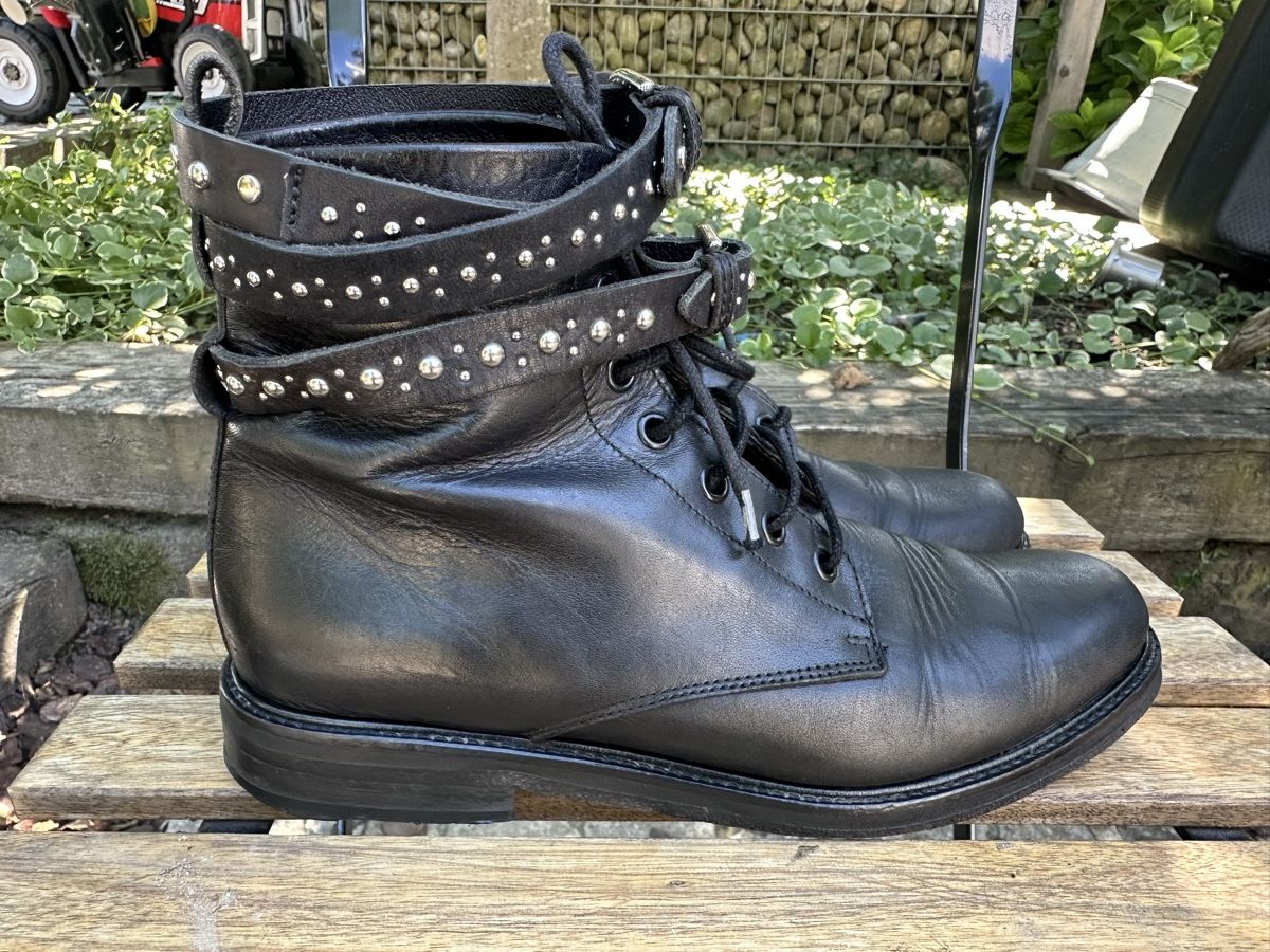 Damenschuhe: Maje Boots Echtleder Grösse 38 – Gebraucht aus Bernex von ver_268v