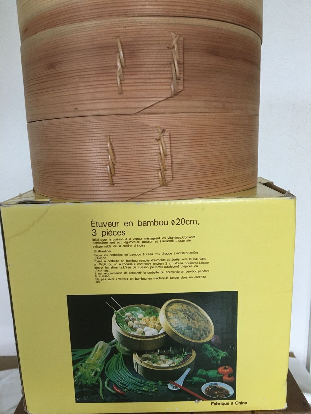 Altro per la casa: Panier à vapeur en bambou – Nuovo (secondo la descrizione) da Montsevelier venduto da Batson 2