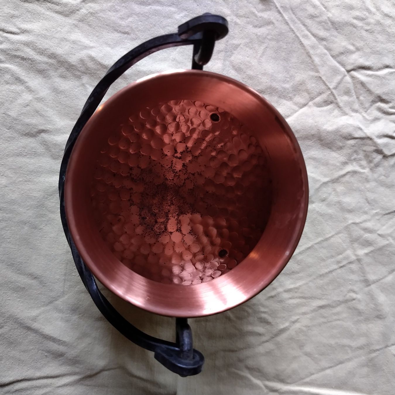 Vasi per fiori: Vintage Blumenübertopf aus Kupfer – Usato da Buchs venduto da mdi_mpx5 2