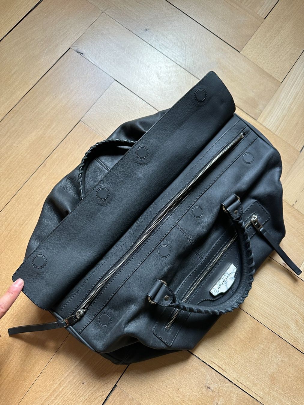 Balenciaga Sacs: BALENCIAGA - Leder Weekender schwarz – D'occasion à Zürich par Diazaio 5