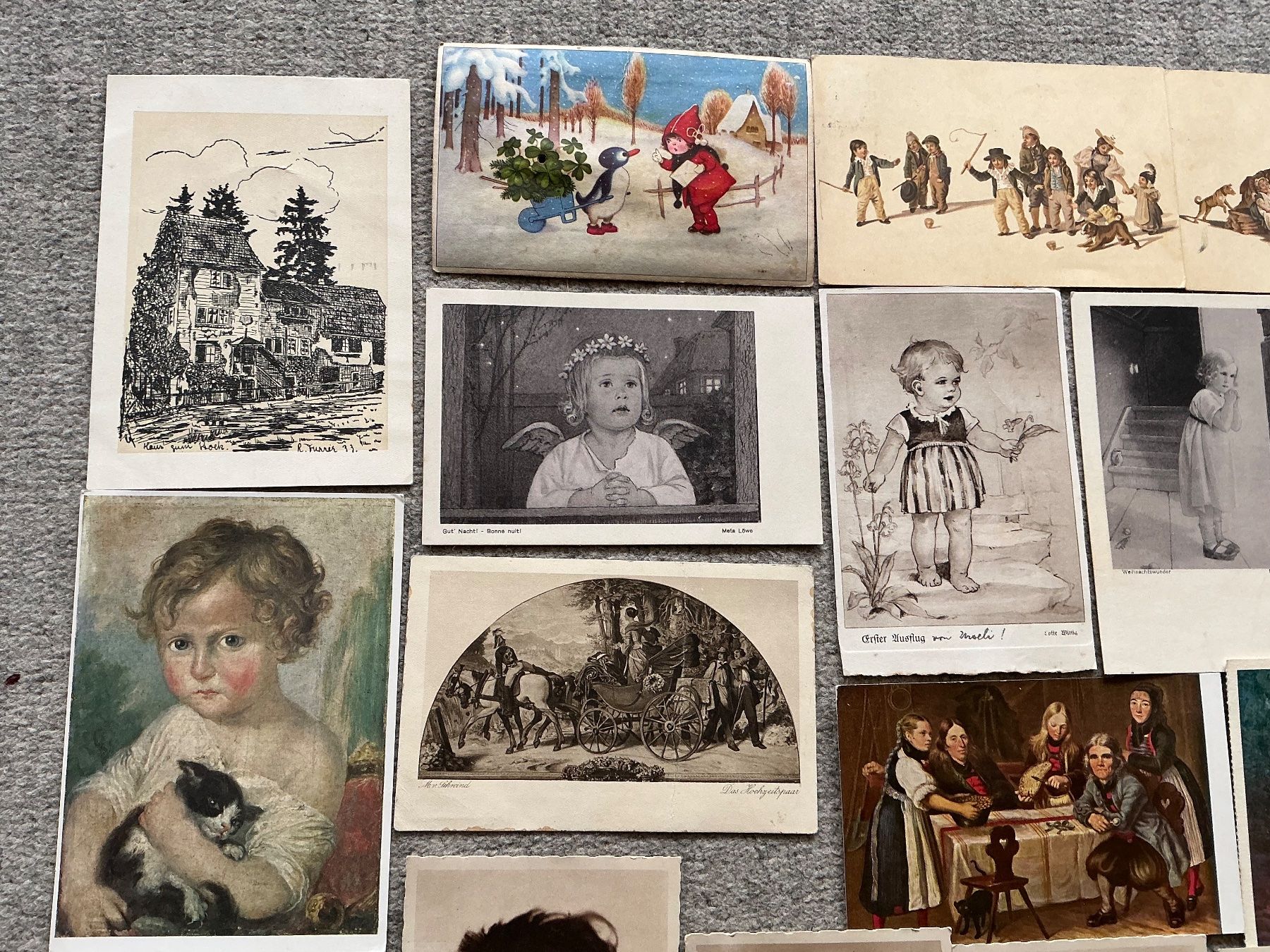 Cartoline postali: Antike Postkarten Sammlung, Vintage Grusskarten Konvolut – Usato da Jona venduto da Jancy60 1