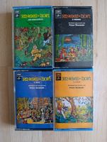 4 Kassetten RINGGI+ZOFI Z'Indie, Z'Amazonas, Z'Mexiko, Z'Bau