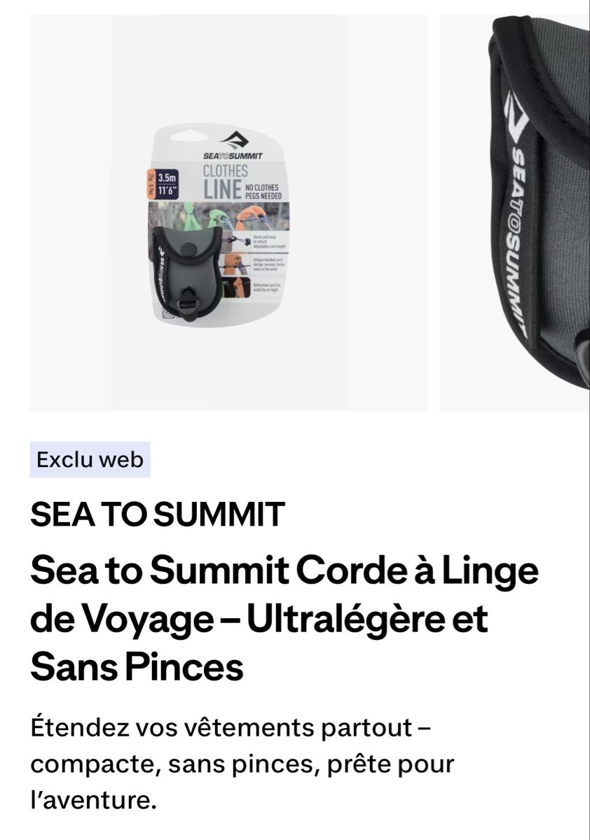 Kabel: Sea to Summit Wäscheleine – Gebraucht aus Uster von xBeccax 2