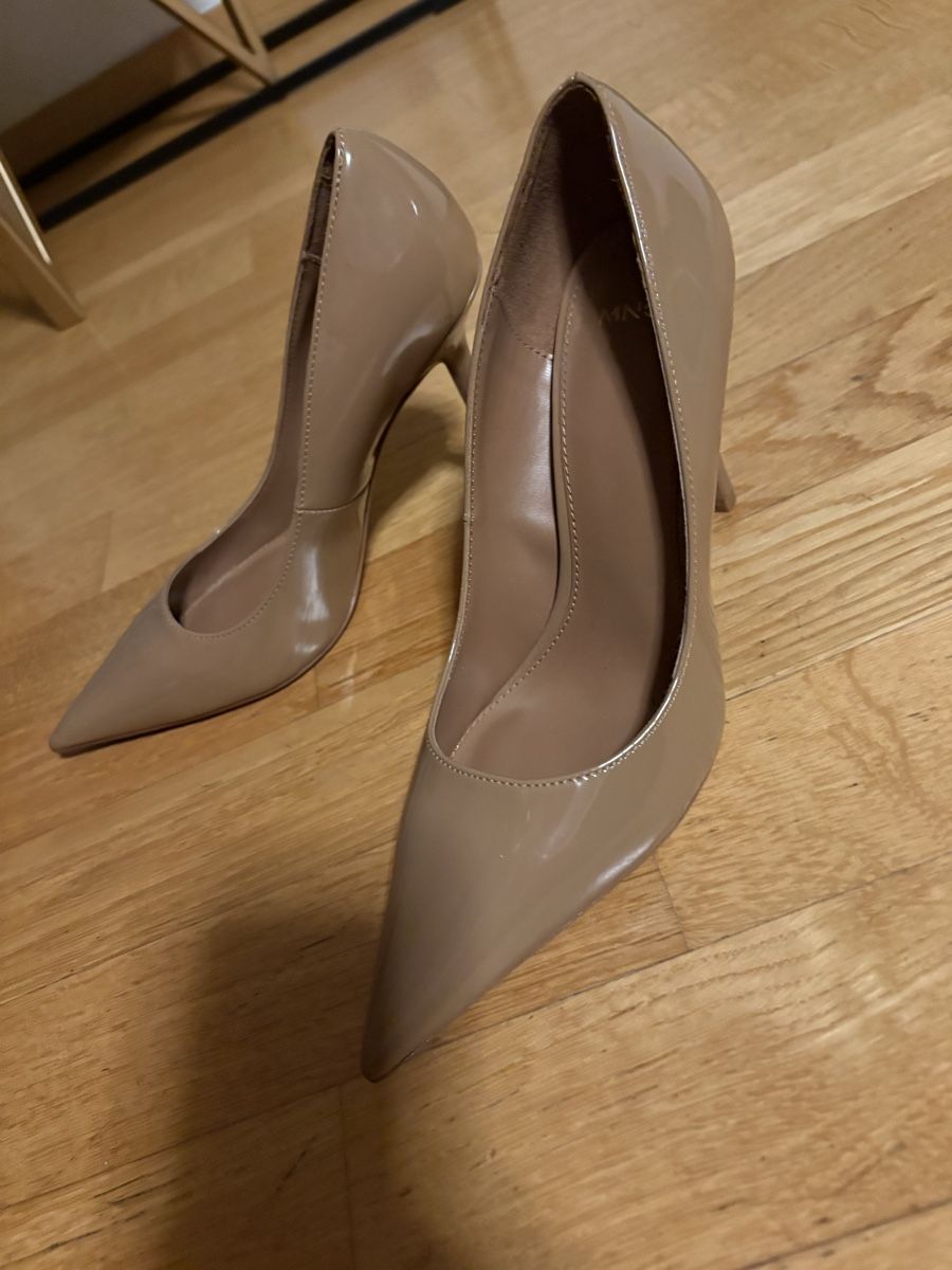 Mango Damenschuhe: Mango Pumps beige glanz Grösse 38 NEU – Neu und originalverpackt aus Urdorf von Schnuffi06 4