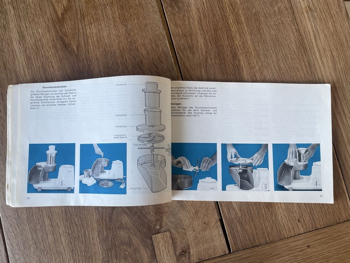 Bosch Elettrodomestici da cucina: BOSCH  -neuzeit- UniversalKüchenmaschine – Usato da Bern venduto da rit_d25b 7