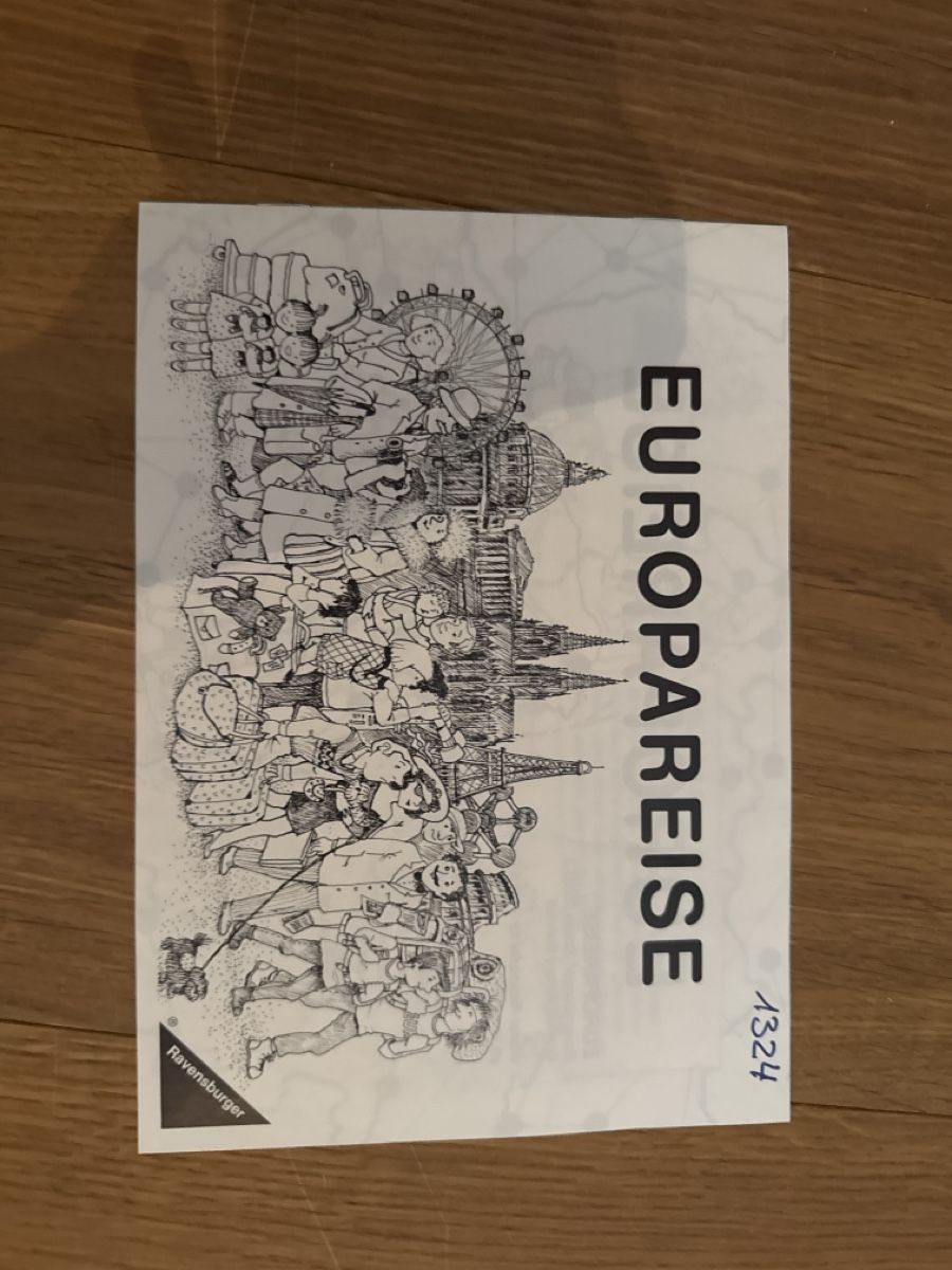 Ravensburger Giochi: Spiel Europareise – Usato da Menziken venduto da xirixs 3