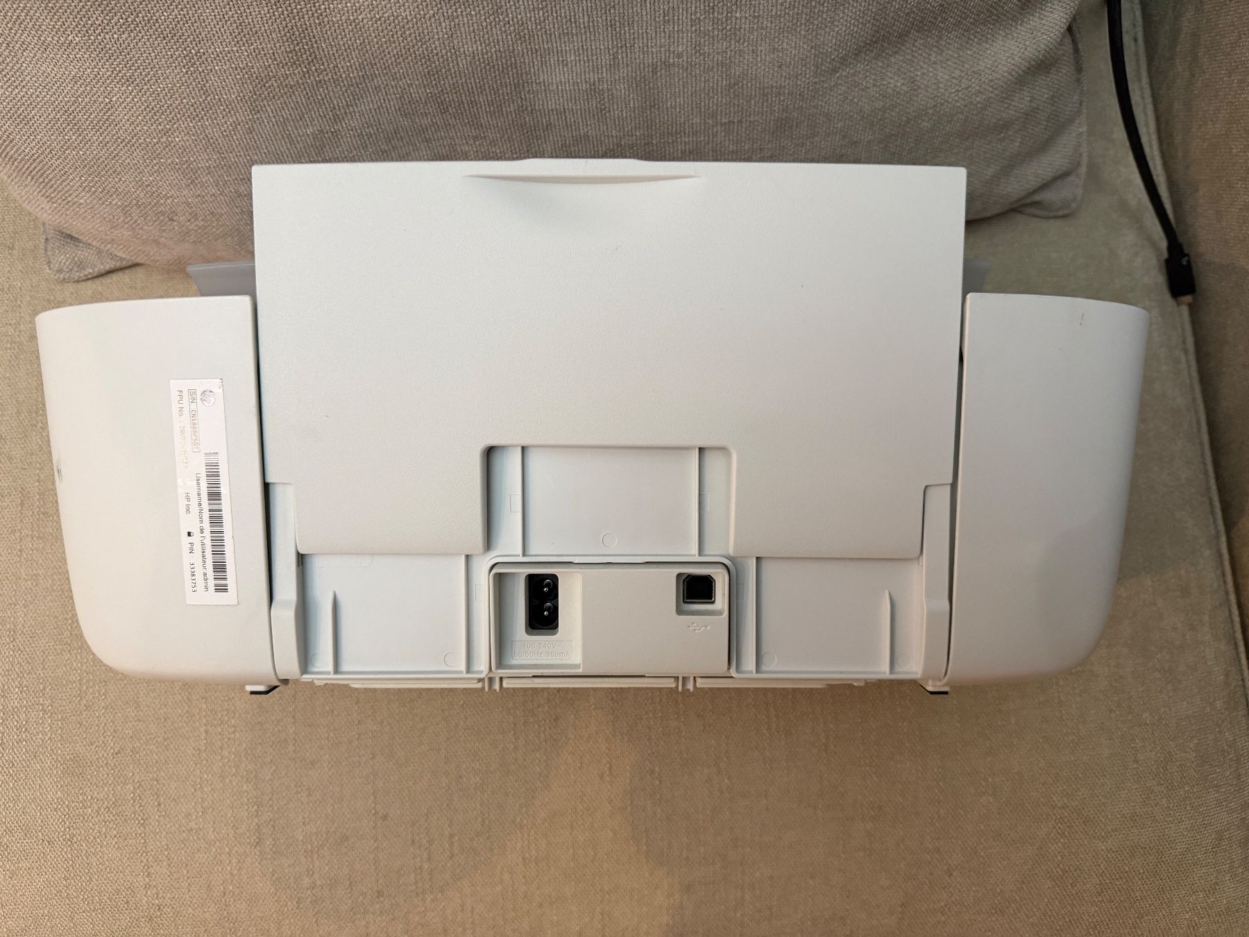 Hewlett Packard Imprimantes: HP DeskJet 3760 Drucker Multifunktionsgeraet weiss – D'occasion à Glattfelden par mar_6vsq 2