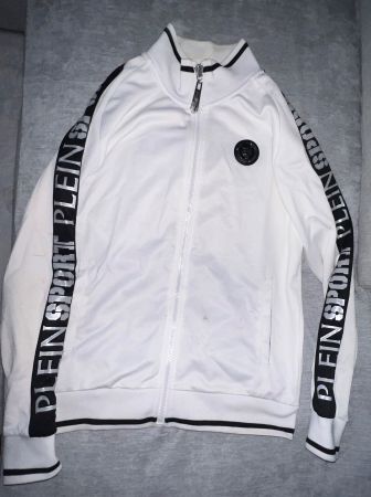 Philipp Plein Sport Trainingsanzug Set Weiss Original