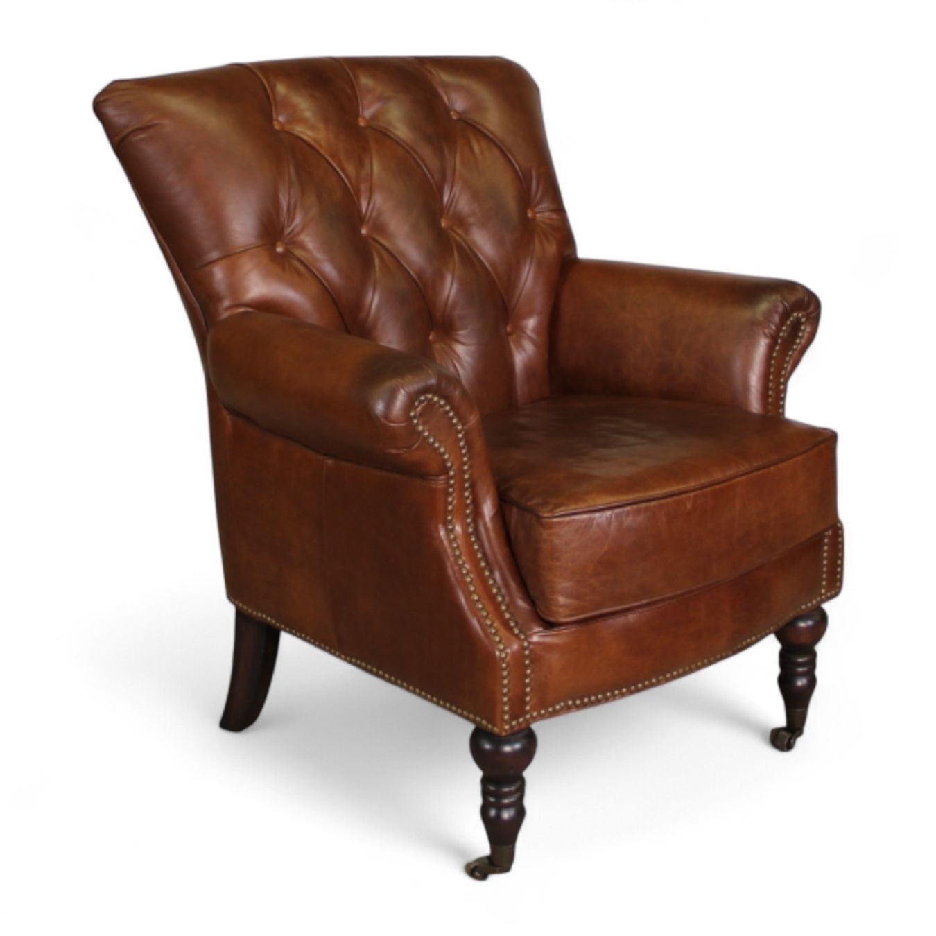 Sessel: Chesterfield Sessel, authentischer britische Tradition – Neu und originalverpackt aus Cressier FR von Cazadeco 1
