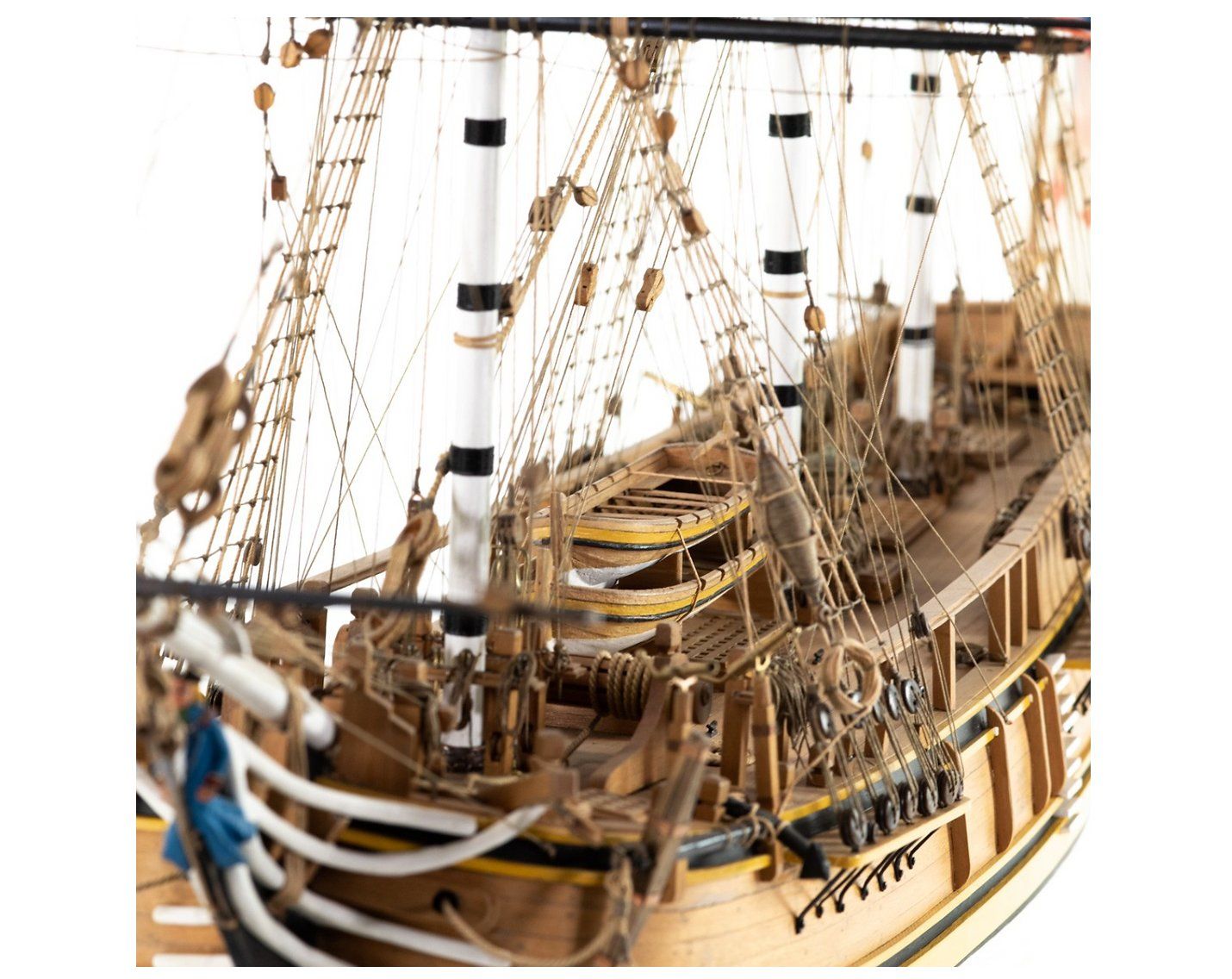 Modellbausätze & Standmodelle: Maquette bateau en bois à monter soi-même "BOUNTY" – Neu und originalverpackt aus Lausanne von Techobby 8