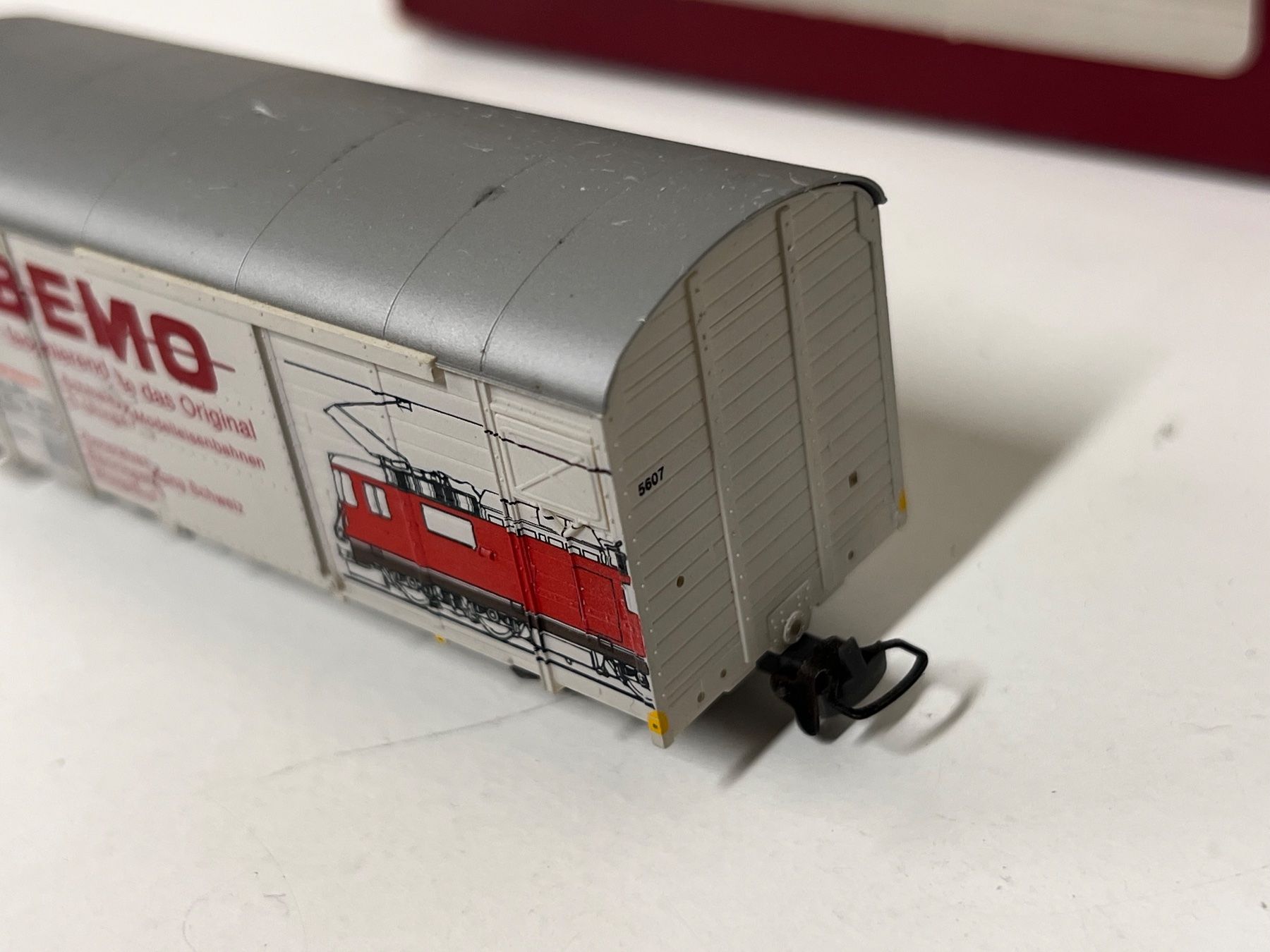 Bemo Modellini di ferrovie: Bemo  Gbk-v 5607   RhB H0m – Usato da Neuenhof venduto da ludovicco 4