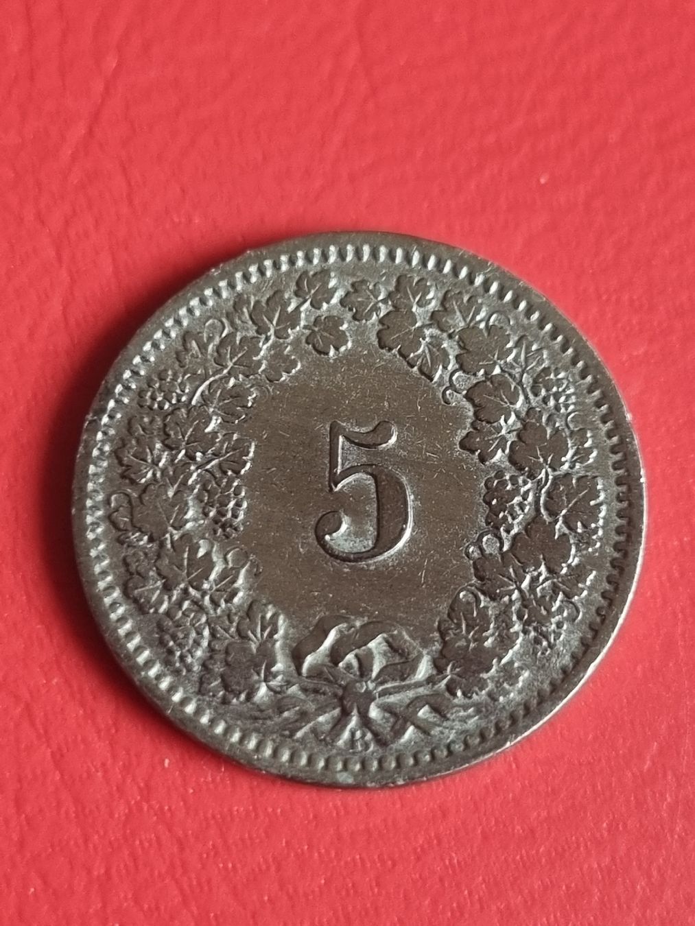 Tutti le monete: 5 RAPPEN SCHWEIZ - JAHR 1914  – Usato da Heimenschwand venduto da rog_p7h9 1