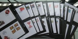 FDC's  die speziellen,  32 Seiten 64 Briefe 2014 - 2017
