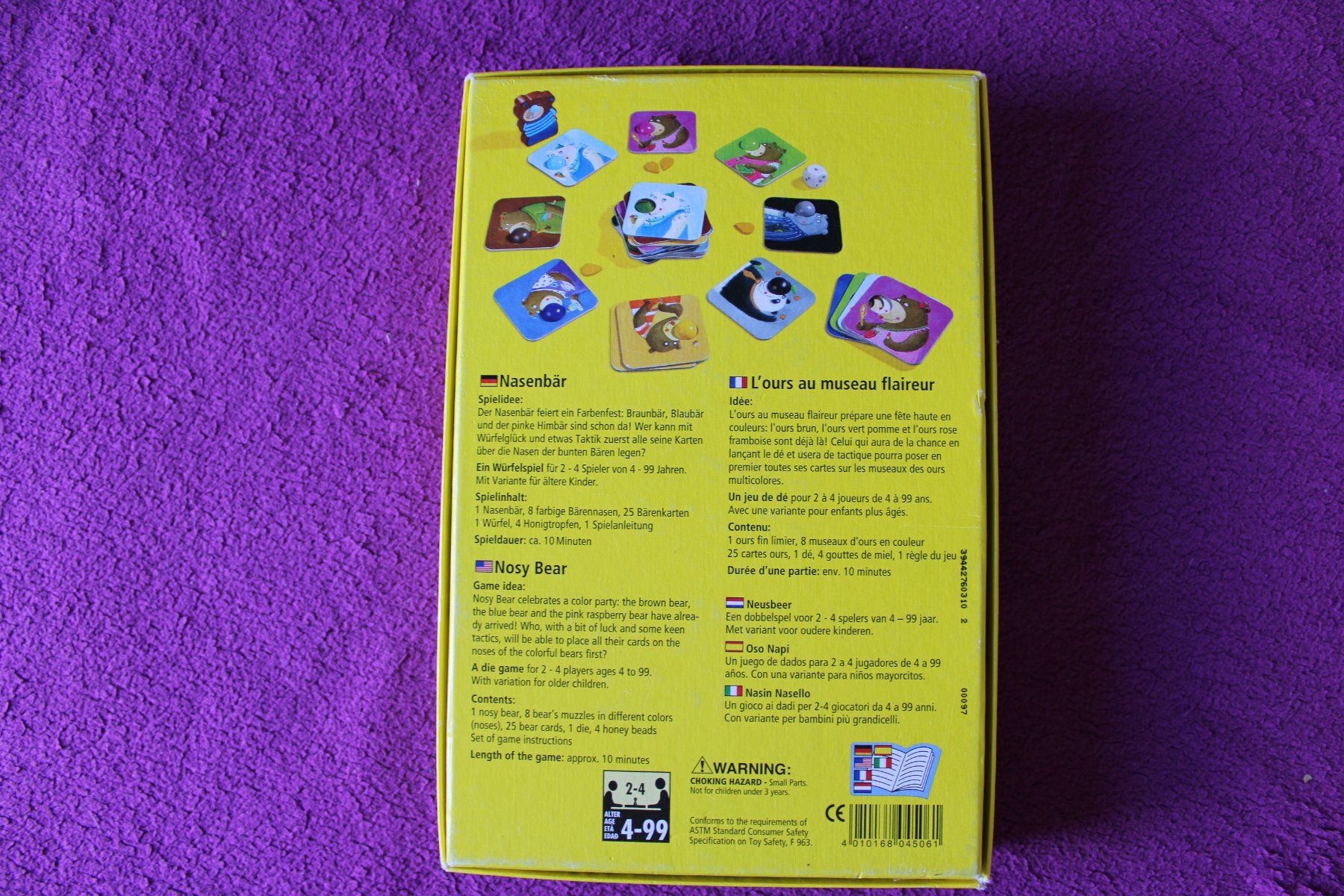 Haba Giochi: Haba Spiel - Nasenbär – Usato da Müllheim Dorf venduto da Seeeule01 1