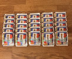 25 Panini Sticker Packs FIFA World Cup 2026 ungeöffnet