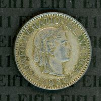 CHF___0.10 1958 vz 10 Rappen