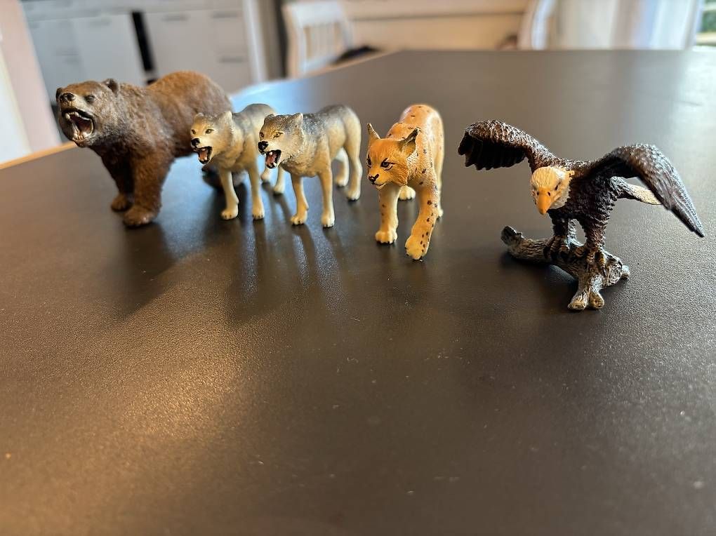 Jouets: Schleich Wildtiere  – D'occasion à Ersigen par daveni 1