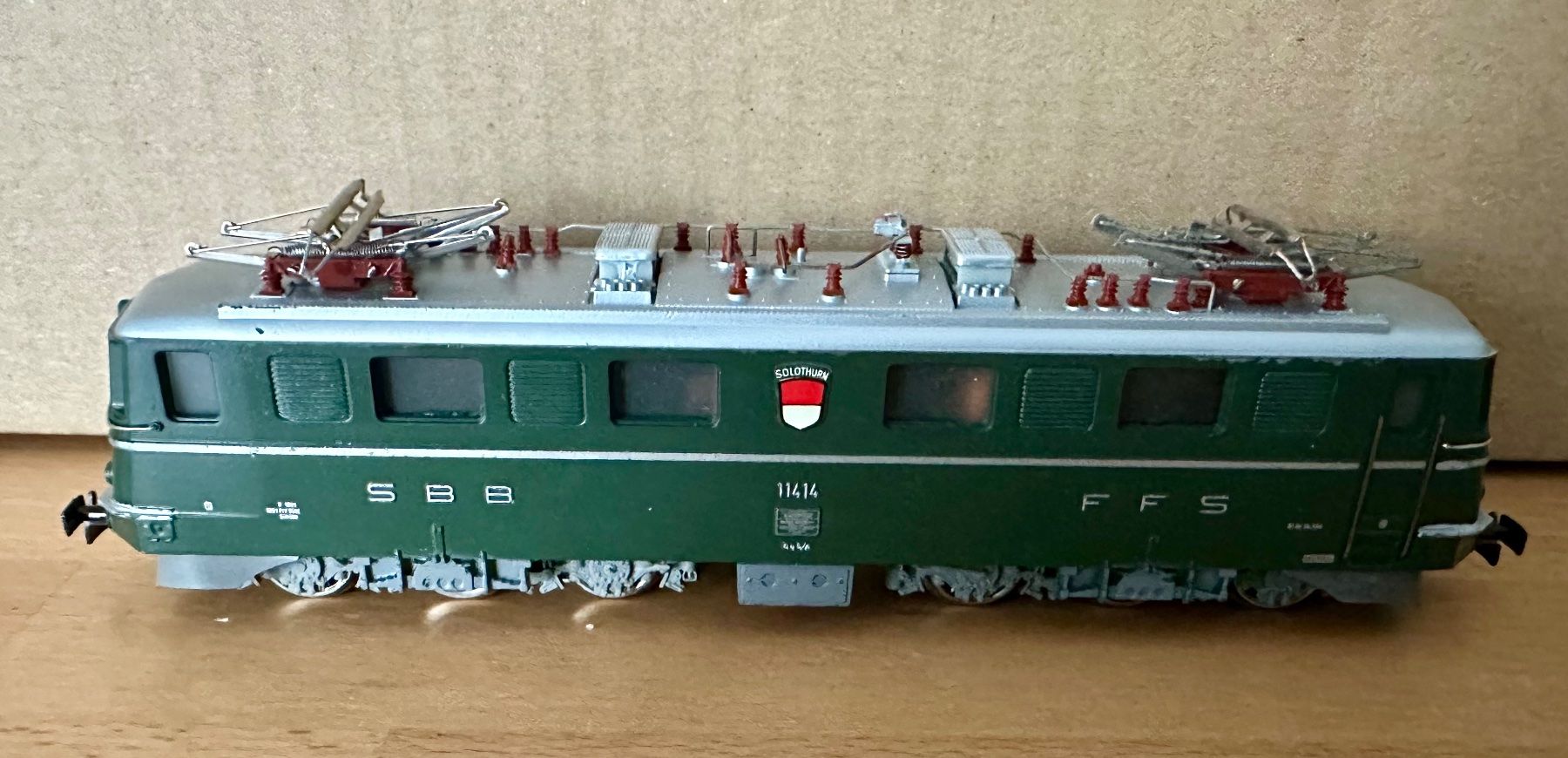 Märklin Modellini di ferrovie: Märklin AE 6/6 H0 AC Analog – Usato da Oftringen venduto da ib.85 2