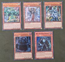 Yu-Gi-Oh! 1.Edition Monarchen-SET Zaborg, Raiza,Delg & Co NM