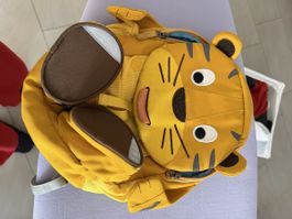 Kinderrucksack Tiger gelb guter Zustand