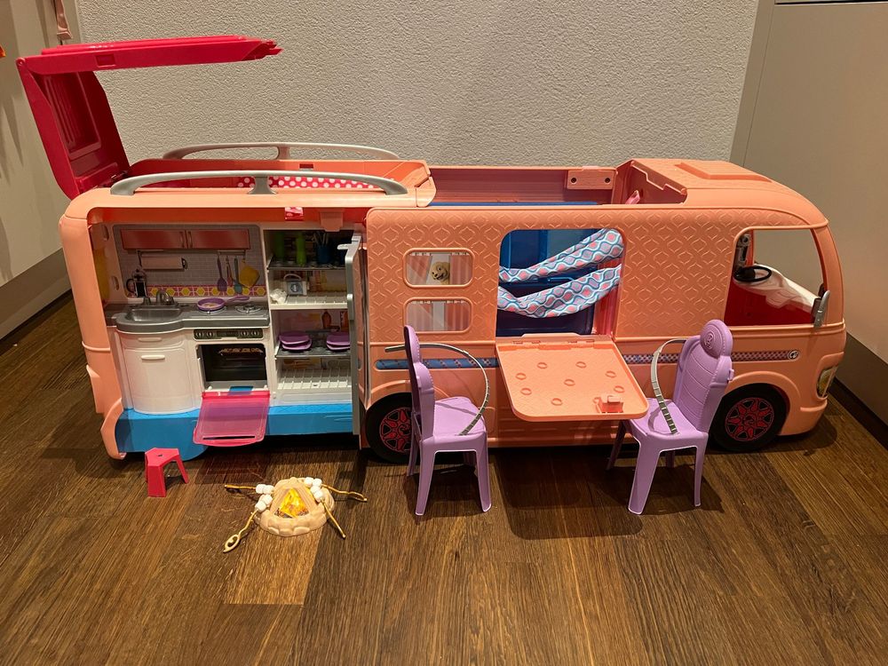 Barbie Wohnmobil Mit Pool