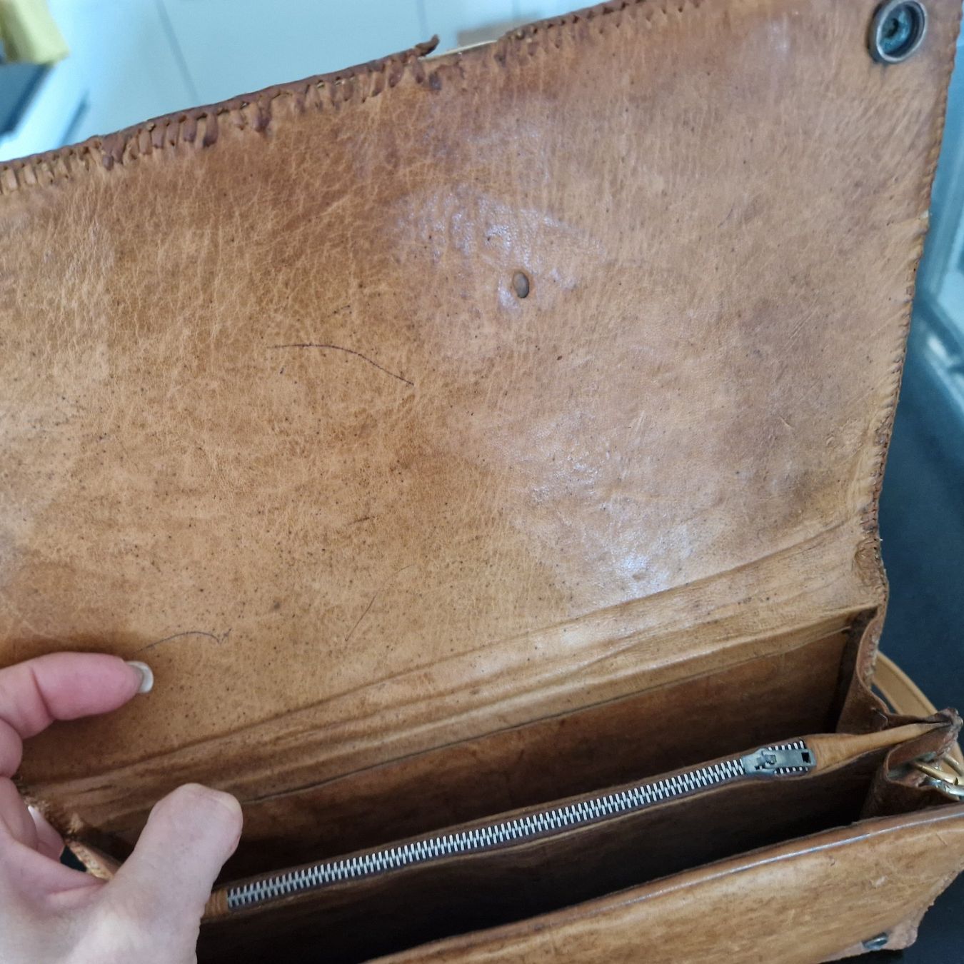 Borse da donna: Clutch Exotenleder, Antik – Usato da Gränichen venduto da sunchi07 2