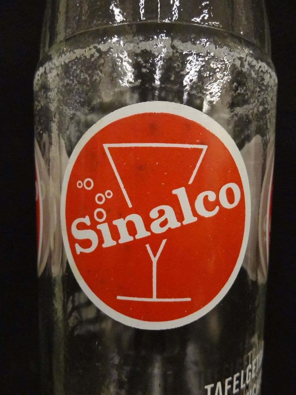 Sinalco Gläser, Krüge & Flaschen: alte Flasche SINALCO 1970 ungeeicht – Gebraucht aus Kerzers von Flaschenposten 4