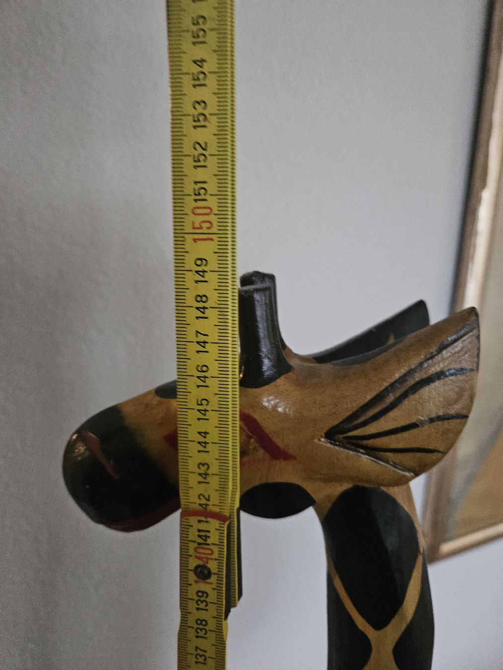 Skulpturen & Statuen: Dekorative Holzgiraffe, Handarbeit – Gebraucht aus Lohn-Ammannsegg von nadiika 1