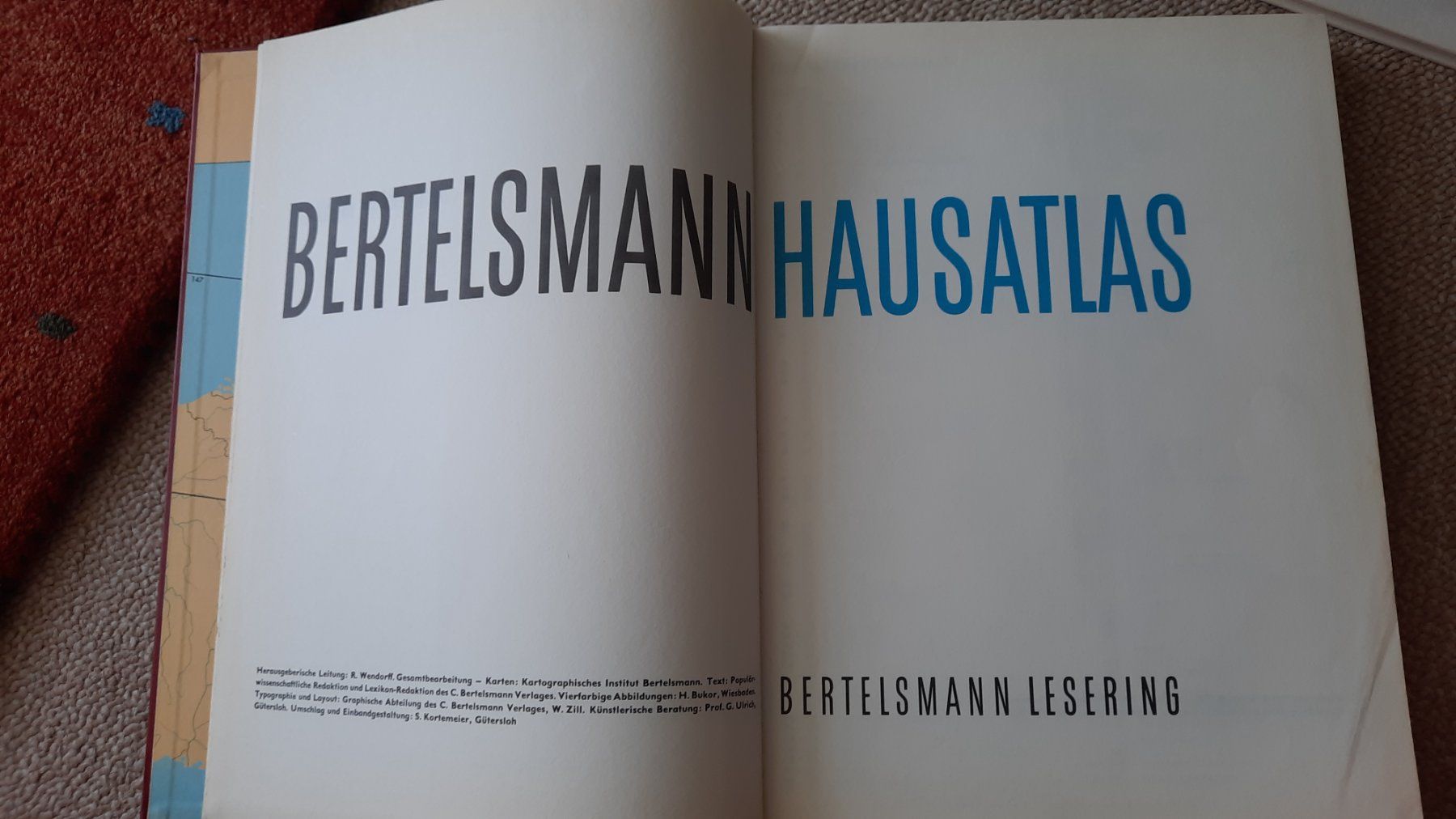 Libri: Bertelsmann Hausatlas – Usato da Niederteufen venduto da Buecherwurm_70 1
