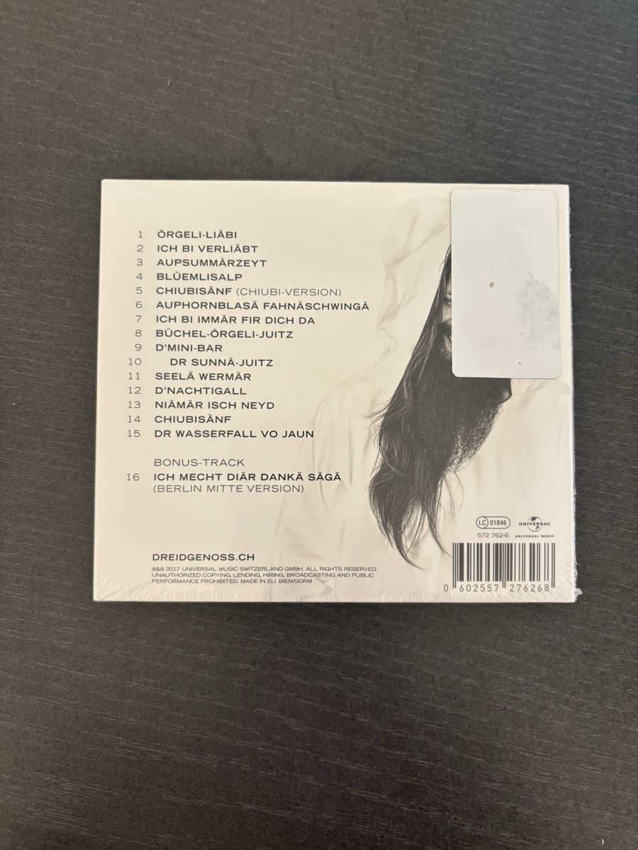 CD: CD DR EIDGENOSS – Nuovo e nell'imballaggio originale da Balterswil venduto da Bio2 1
