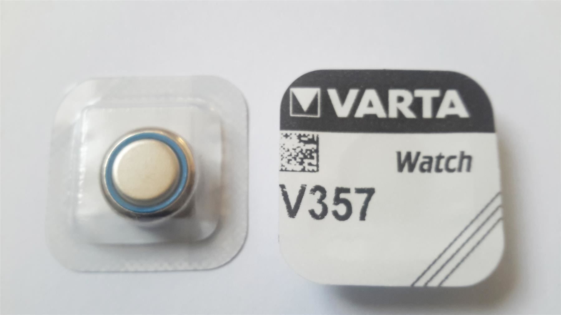 Caricatori & Batterie: Knopfzelle V357/SR44, Silber-Oxid, Varta – Nuovo e nell'imballaggio originale da St. Gallen venduto da cointec 4