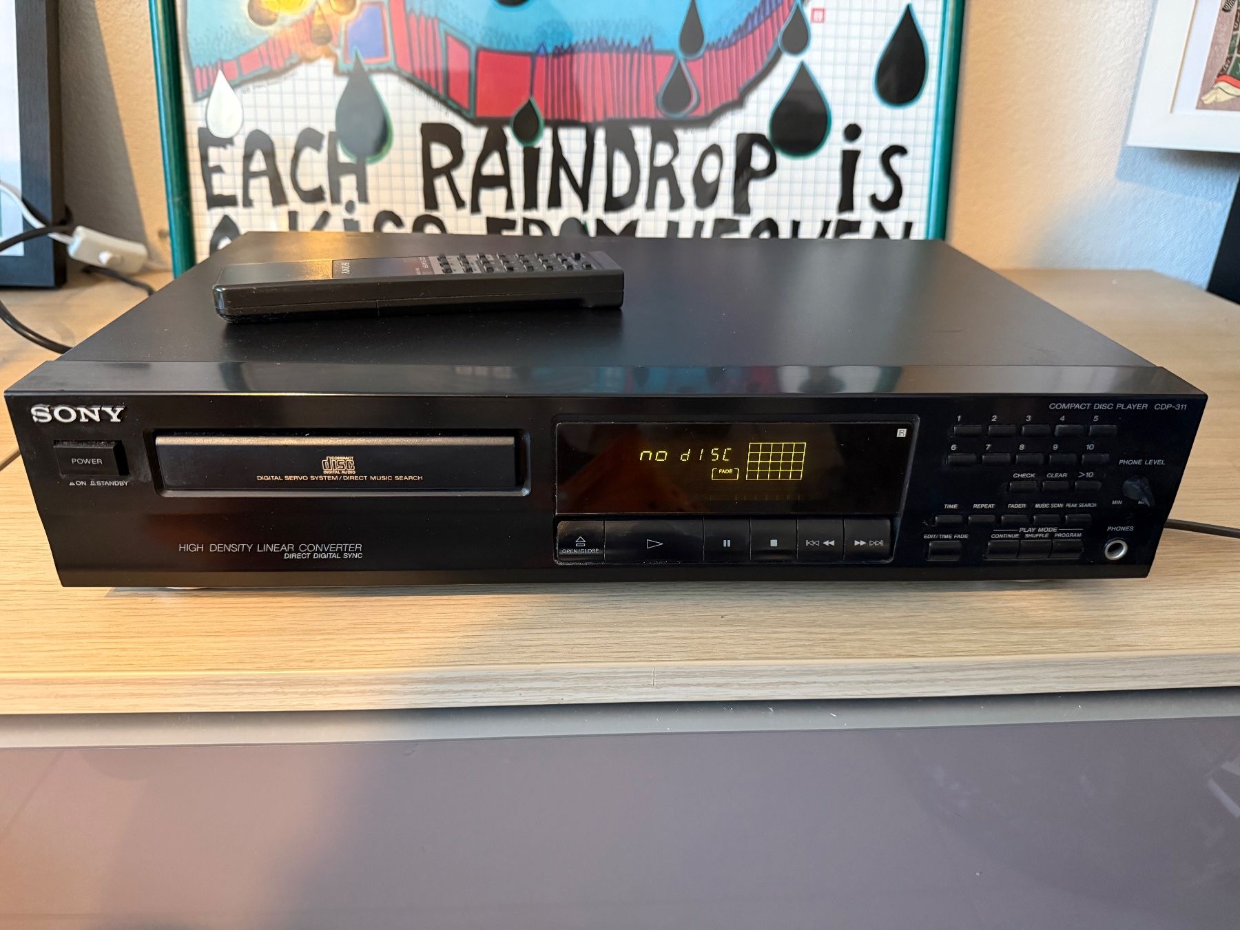 Sony Sistemi audio & multimediali: Platine CD Sony CDP-311 High Density Linear Converter – Usato da Marin-Epagnier venduto da EagleOne
