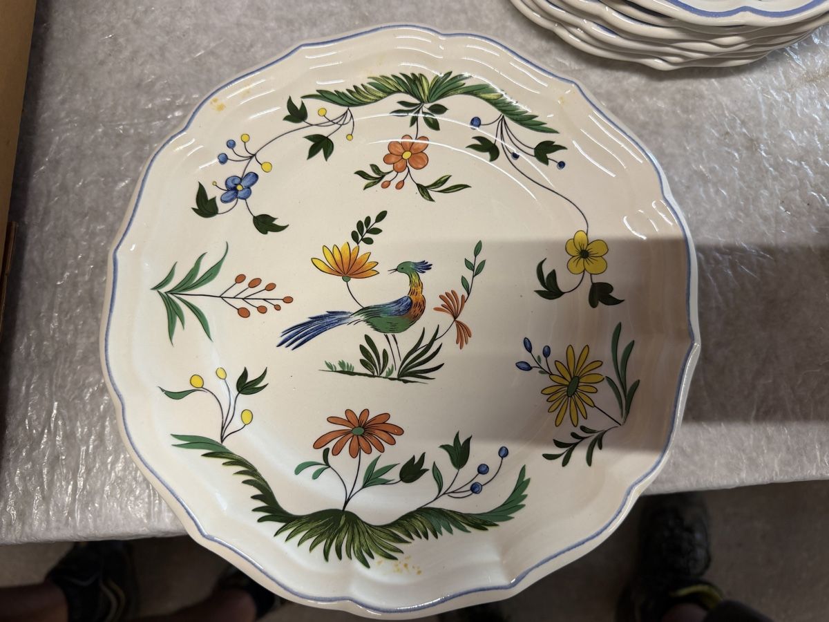 Assiettes: Schönes Tellerset Oiseaux de Paradis – D'occasion à Plasselb par MatthD 3
