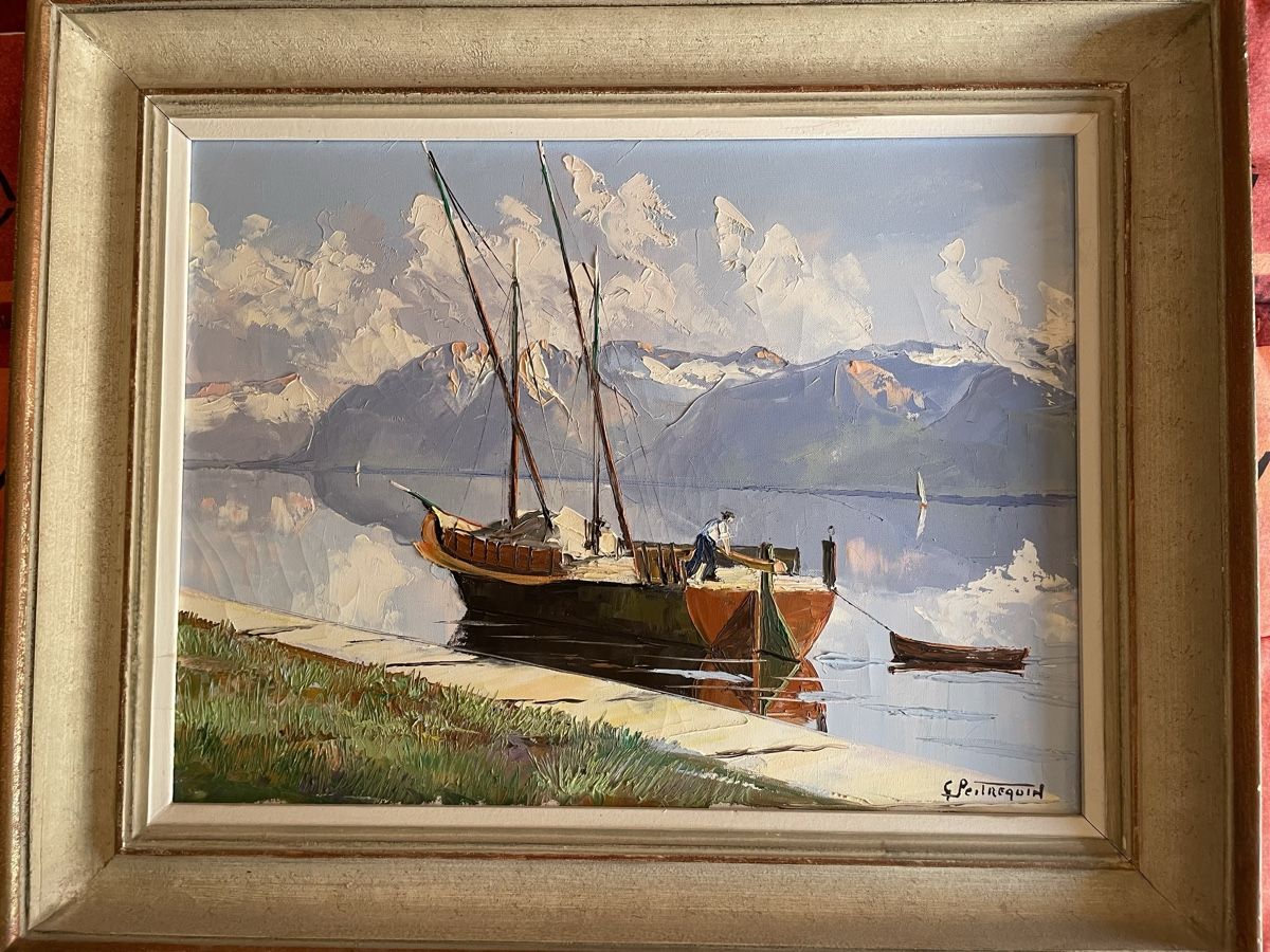 Dipinti: Peinture Peitrequin Gaston Robert – Usato da Lausanne venduto da syl041177