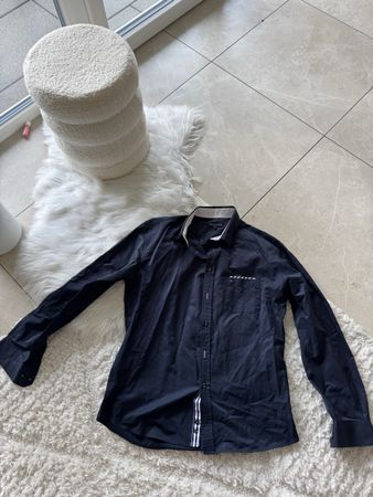 Herren Hemd Tommy Hilfiger Slim Fit Grösse XL dunkelblau