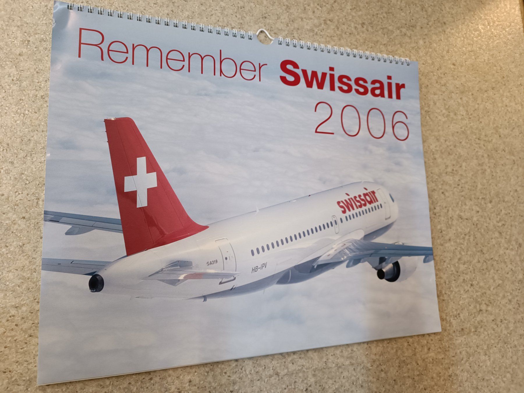 Kalender: Swissair Kalender 2006 – Gebraucht aus Reiden von Zofi-Brocki