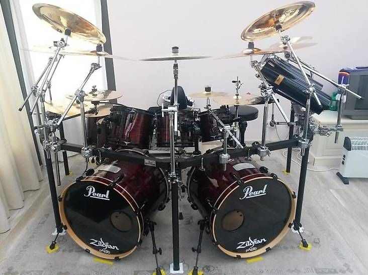 Musikinstrumente: Pearl DR-80 Three-Sided Drum Rack · Drum-Rack – Gebraucht aus Zürich von Limitless2000 5