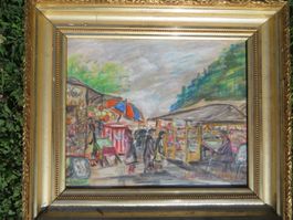 Walter Keller Aquarell? Farbkreide?  1901-1994
