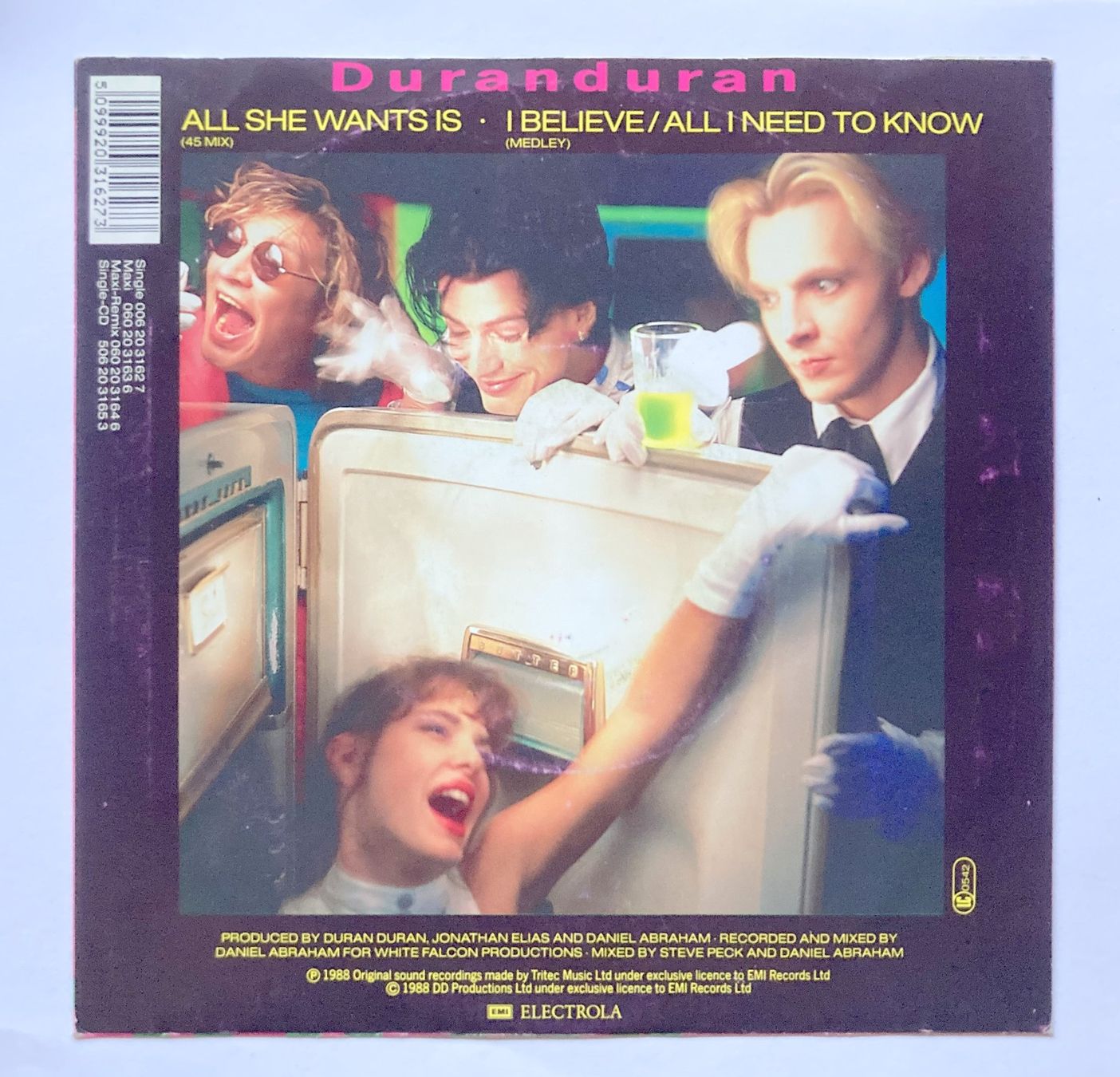 Vinyles: DURAN DURAN - ALL SHE WANT IS – D'occasion à Bottens par hotter-than-hell 1