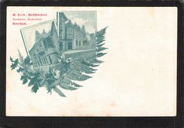 Rorschach SG , W.Koch Buchdruckerei , Werbekarte , gel. 1903
