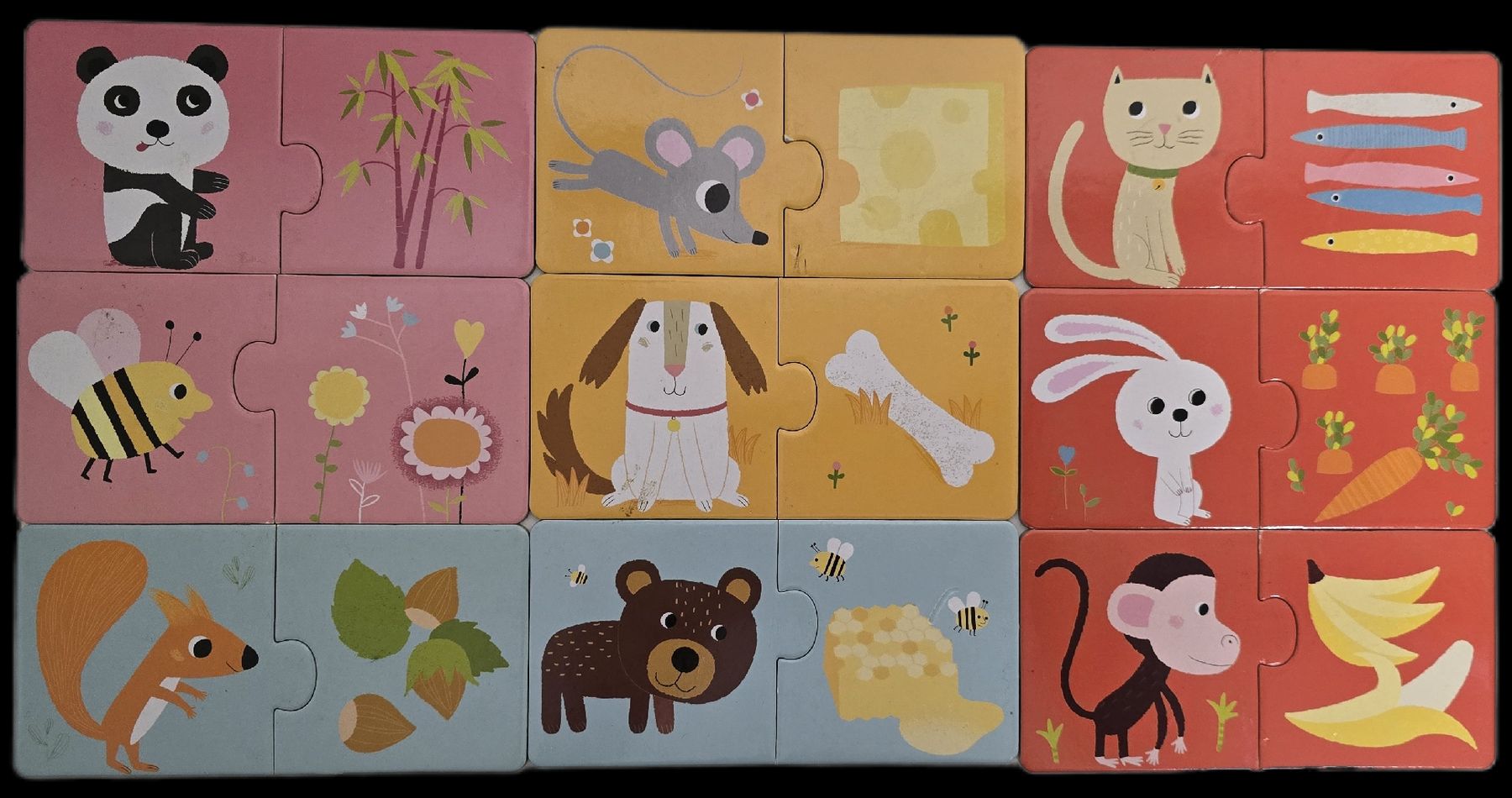 Djeco Puzzle: Puzzle Duo von DJECO, 9 Puzzles – Usato da Teufenthal AG venduto da thuzsu 2