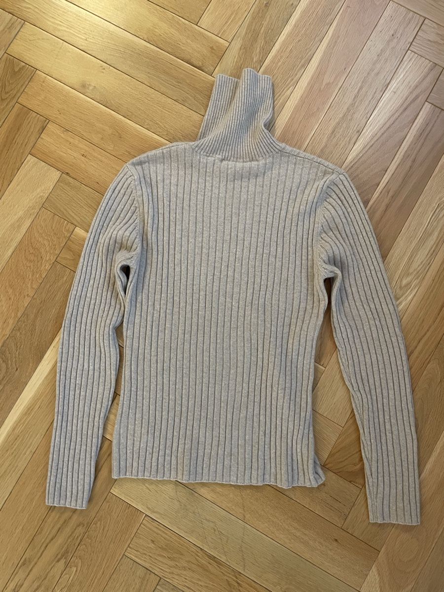Pulls & Sweat-shirts: Cashmere beiger Turtleneck Pullover - Gr. S – D'occasion à Zürich par katidust 4